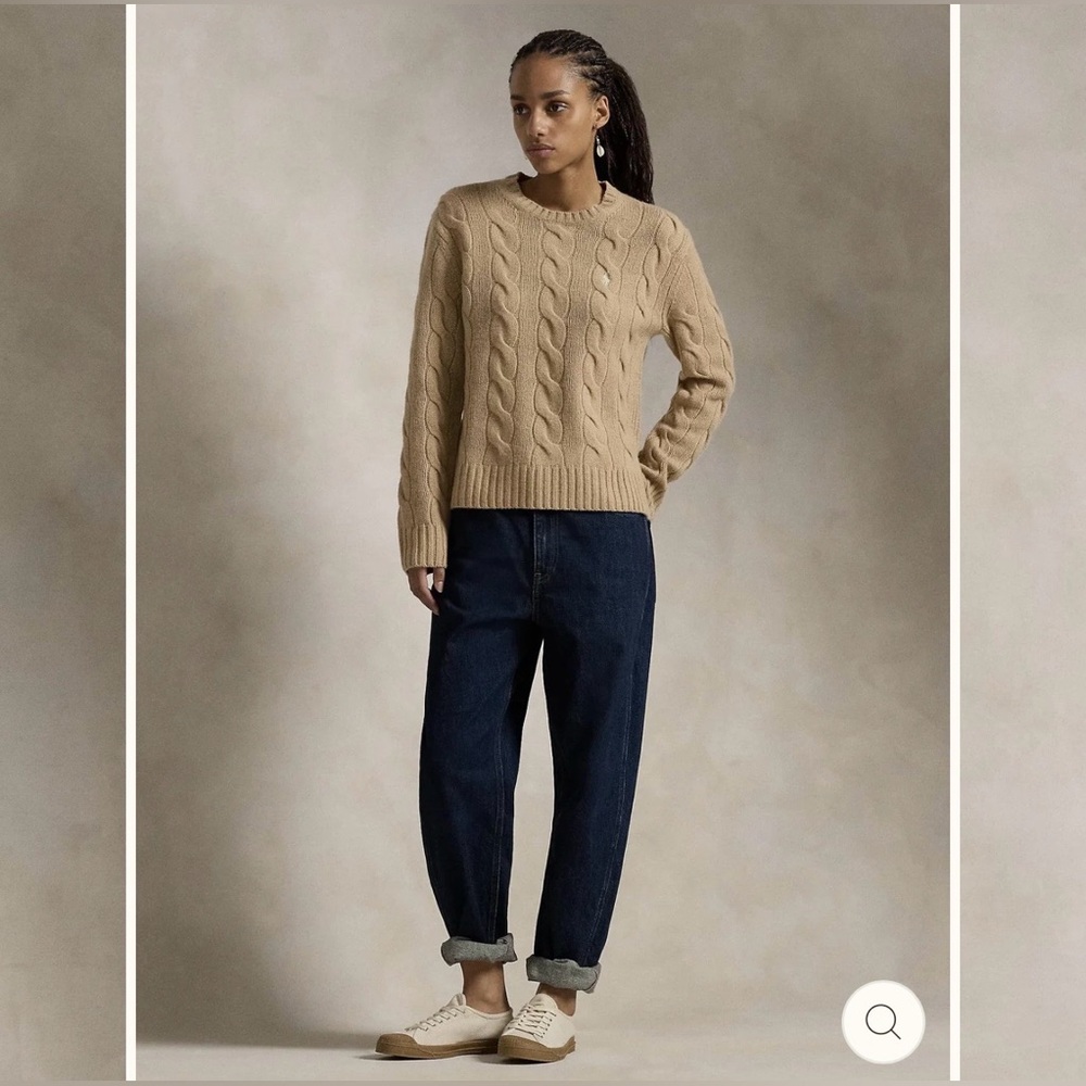 ▪️NWT Polo Ralph Lauren Cable Wool Cashmere Sweater